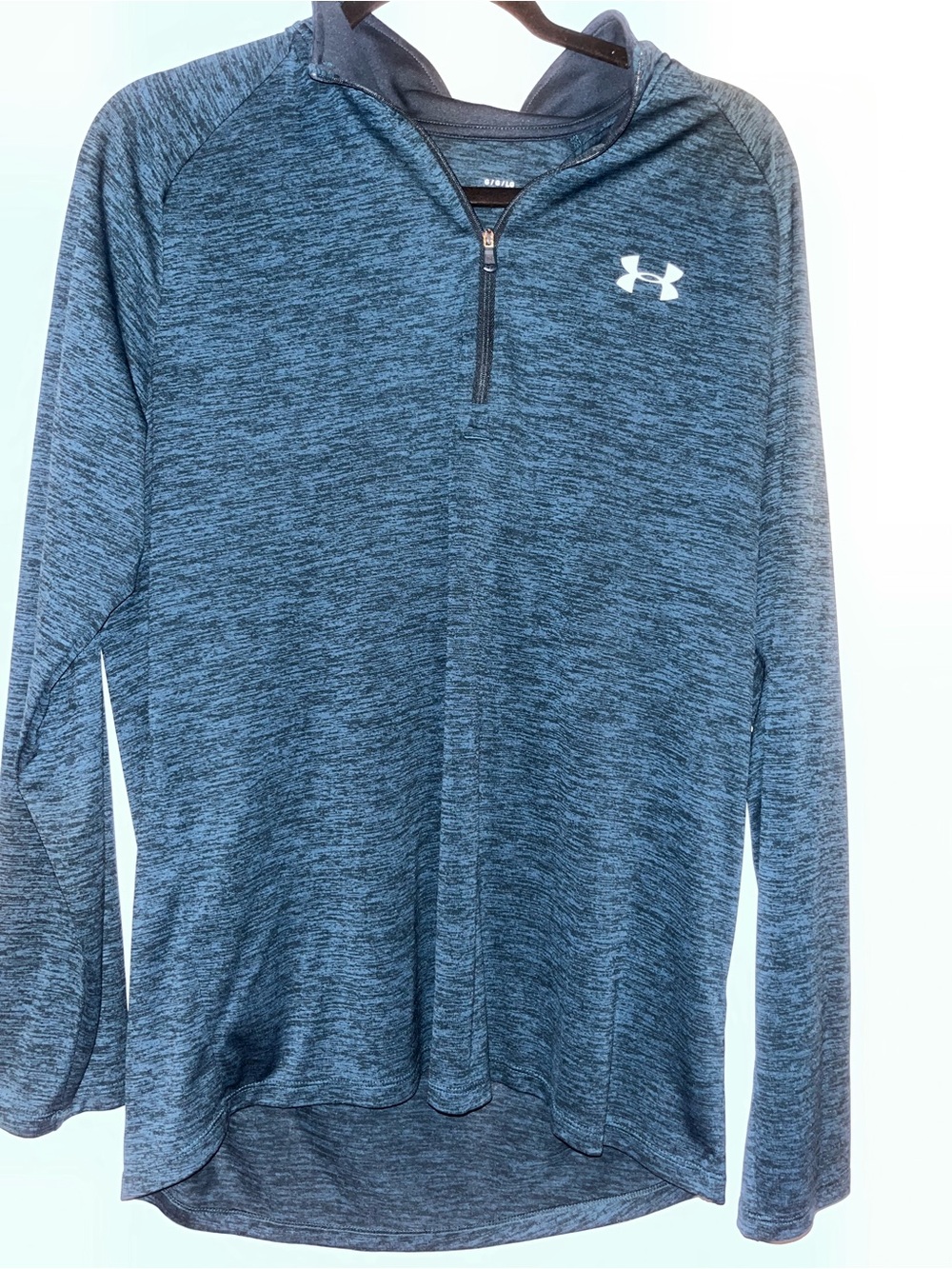 Under Armour Men’s Navy Heather 1/4 Zip Performance Pullover